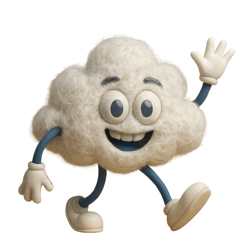 کاراکتر تبلیغاتی اشراق دیباج- اسپی- بازرگانی اشراق- Eshraq Trade- ESPI- Eshraq Dibaj- پنبه هیدروفیل جاذب-